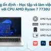 Laptop HP Probook 445 G10 878T9PA R7-7730U/16GB/512GB PCIE/14.0 FHD/CẢM ỨNG/WIN11/BẠC